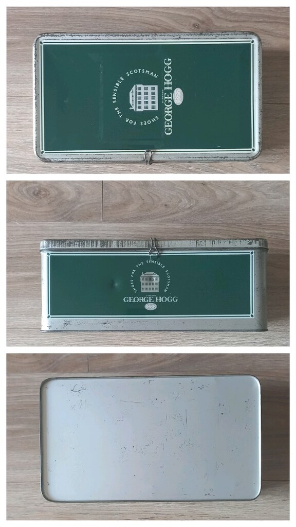 George Hogg Vintage Metal Kutu - 2