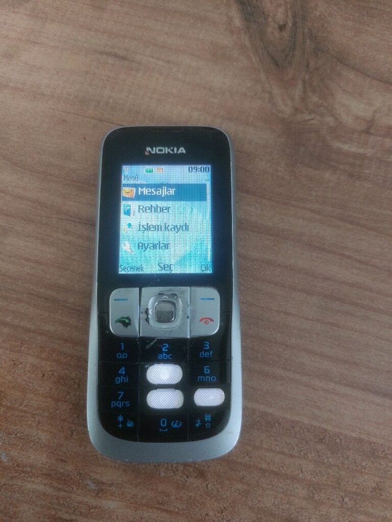 Nokia 2630 tuşlu cep telefonu. pili sıfır orjinal değiştim. - 5