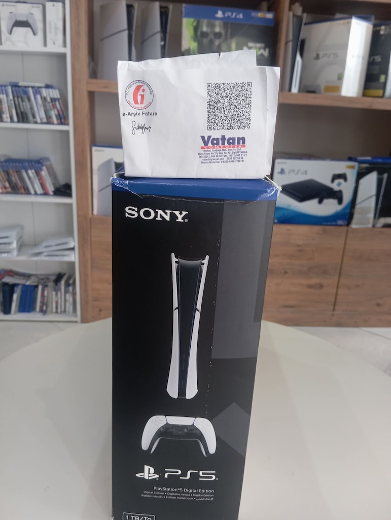 BİLKOM SONY TÜRKİYE GARANTİLİ PS5 SLİM DİGİTAL SÜPER FİYAT - 3