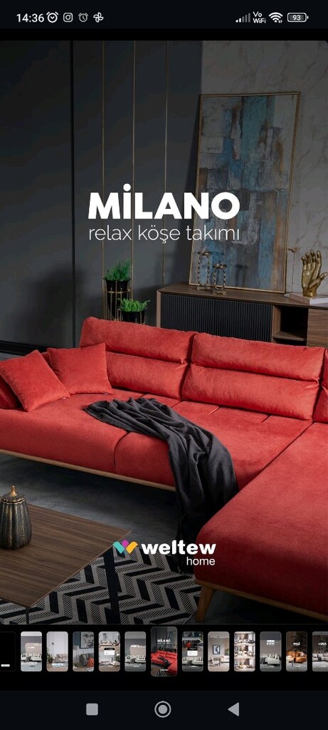 Weltew Milano L Koltuk lacivert - 16