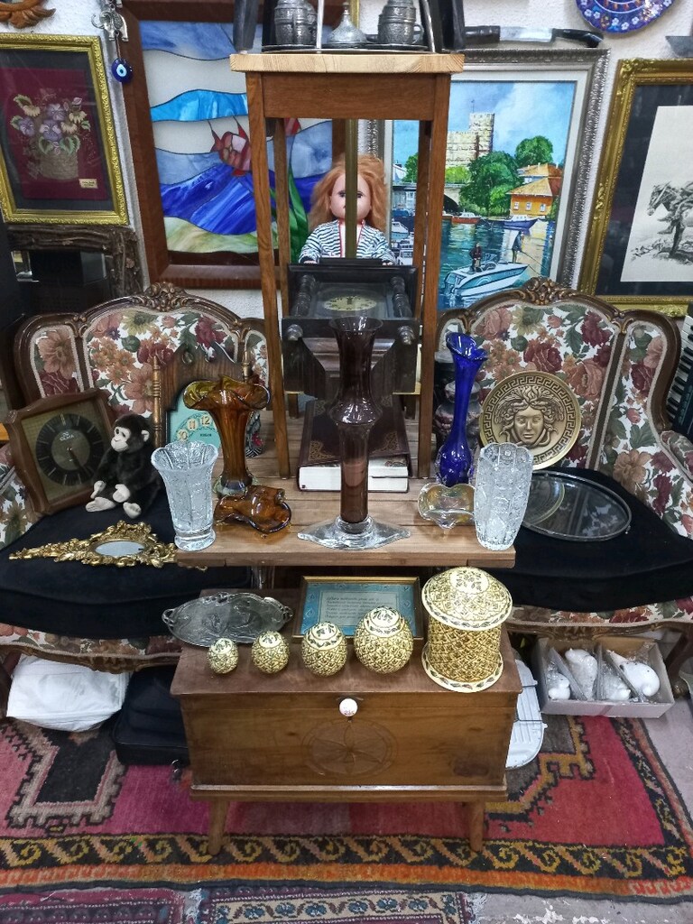Antika Vazo Çift & Paşabahçe - 5