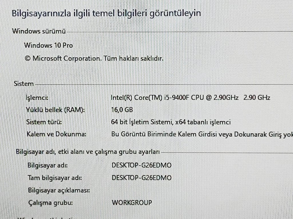 FIRSAT ÜRÜNÜ BEYAZ SET OYUN BİLGİSAYARI - 6