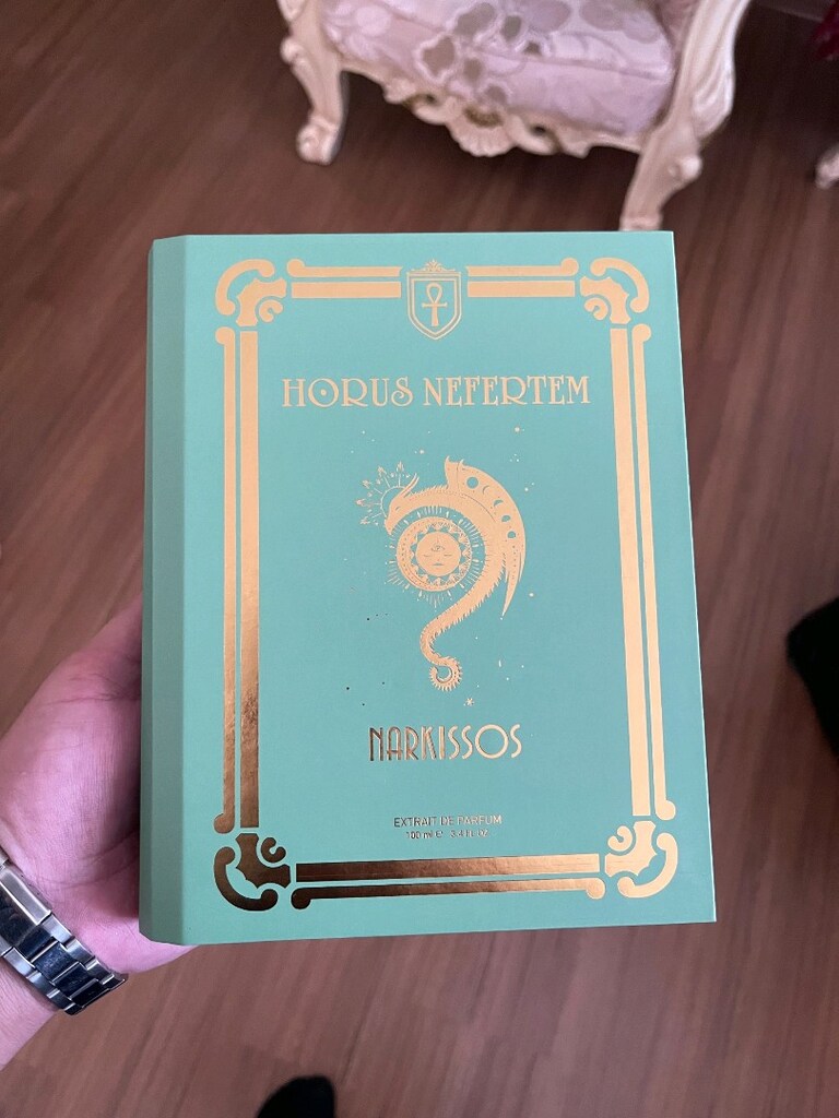 Horus Nefertem 72 saat kalıcı orjinal parfüm kitaplı 100ml - 2