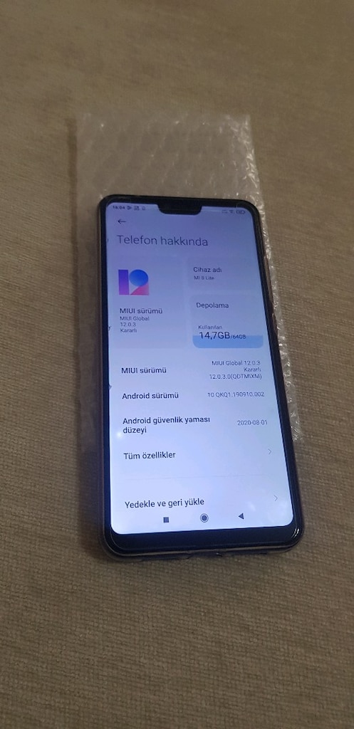 Redmi MI 7 kusursuz tr kayıtlı hiçbirşey yok herşey aktif çalışı - 5