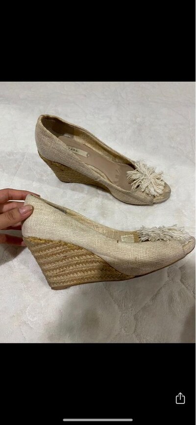 zara topuklu ayakkabı