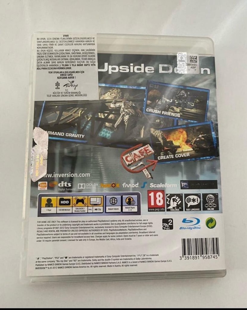 İnversion PS3 oyun sıfır ayarında - 3