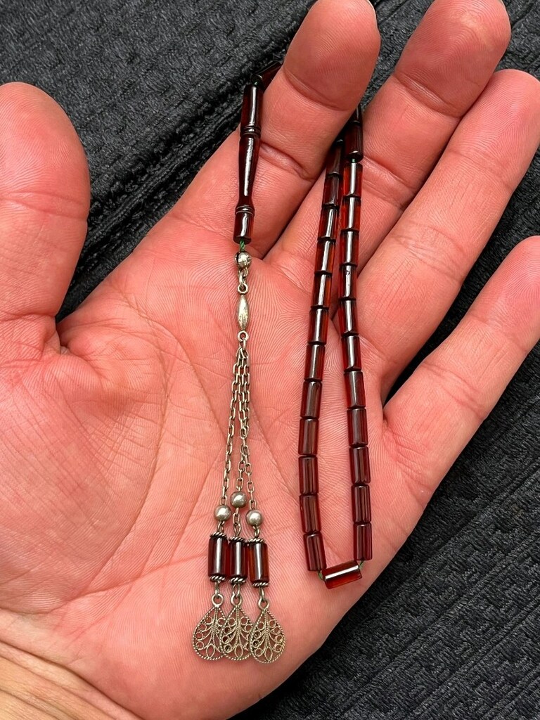 Koleksiyon Ürünü Kesme Ateş Gümüş Püsküllü - 2