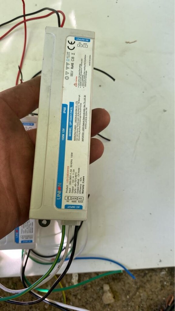 Temiz Toplu LED Trafosu Seti - 6 Adet 150W ve 12 Adet 20W Union (IP68) - 2