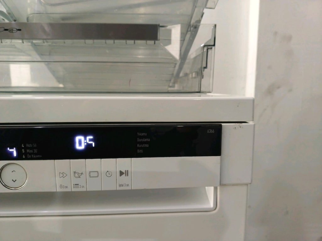 Arçelik 6 programlı piyano serisi çok temiz bulaşık makinesi - 7