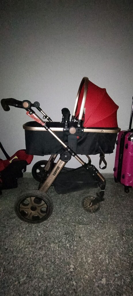 calyon bebek arabası ve park yatak - 3