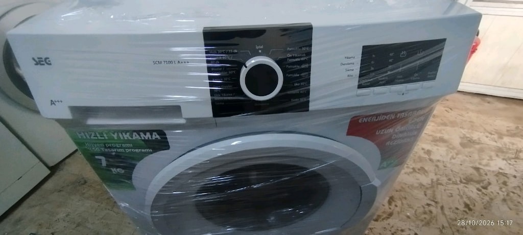 Beyaz Çamaşır Makinesi şey marka 7 kilo - 2