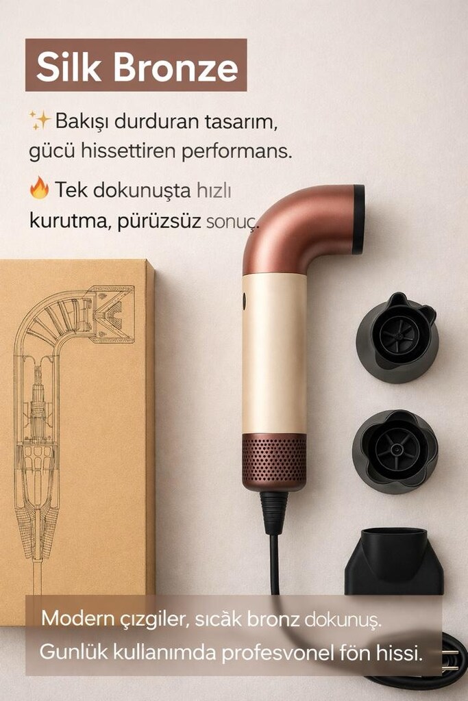 yeni*3 renk alternatifi ile saç kurutma makinası - 3