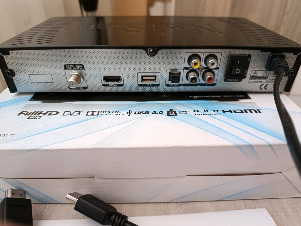 NEXT UYDU ALICISI HDMI KABLO VE SCART GİRİŞİ MEVCUT HD UYDU ALICISI - 5