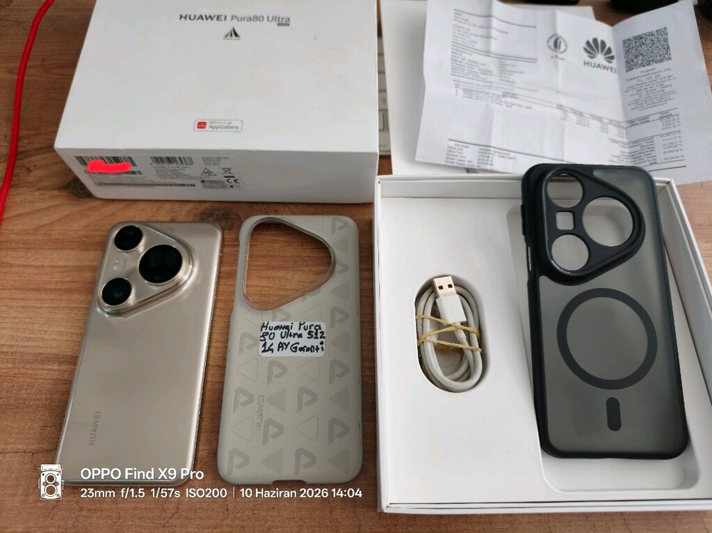 Huawei Pura 80 Ultra Dünyanın En İyi Kamerası 14 Ay Garanti Kutu fatu - 8
