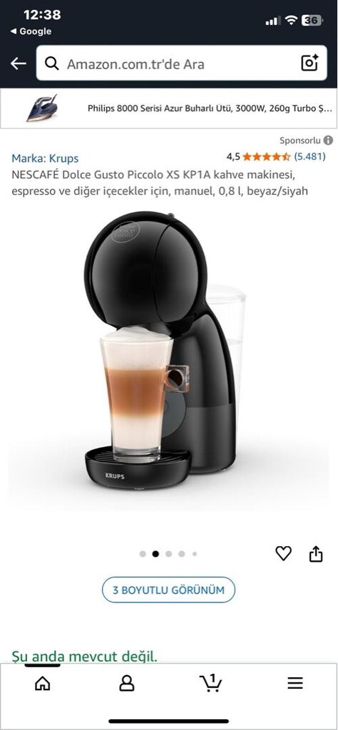 Nescafe krups kahve makinesi - 2
