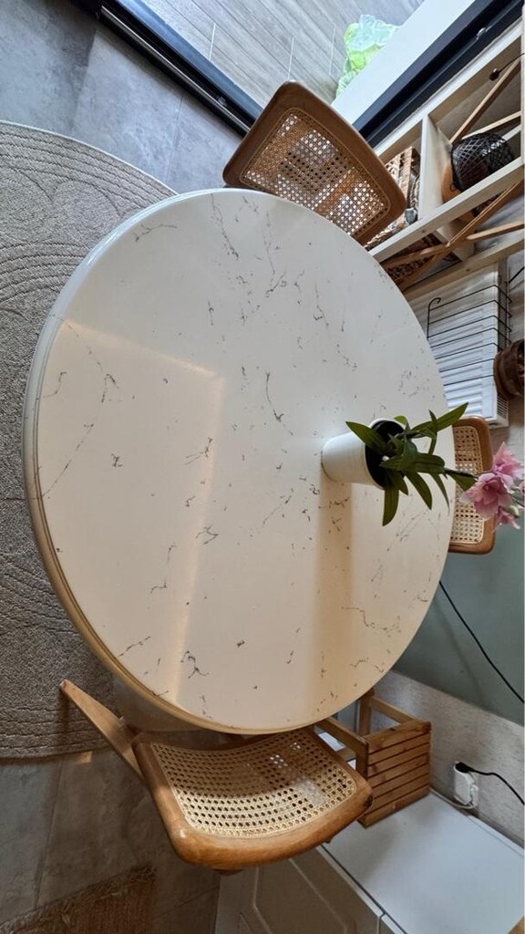 Mermer görünümlü yeni masa - 4