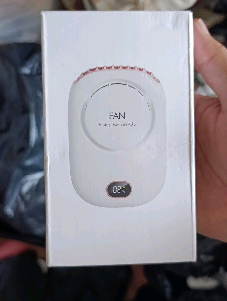 Dijital Göstergeli Taşınabilir Boyun Fanı - Sıfır Ayarında Mini Vantil - 4