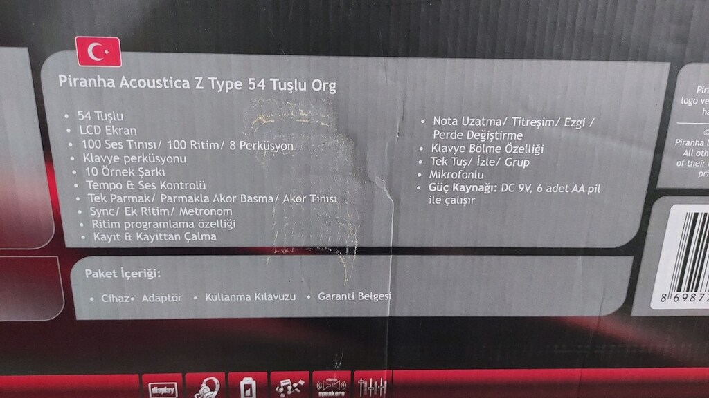 Temiz 54 Tuşlu Org - 2