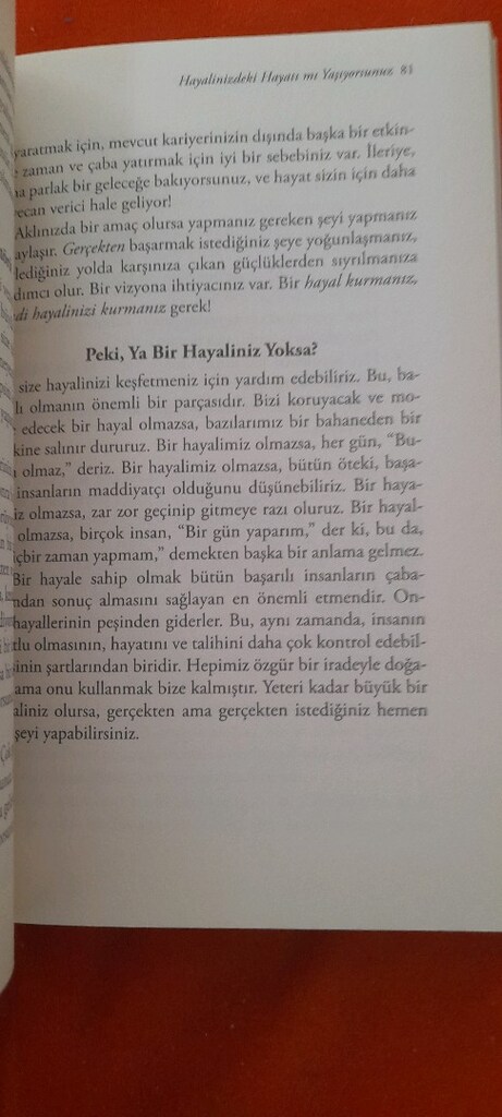 HAYALİNİZDEKİ HAYATI MI YAŞIYORSUNUZ? JOHN FUHRMAN - 4