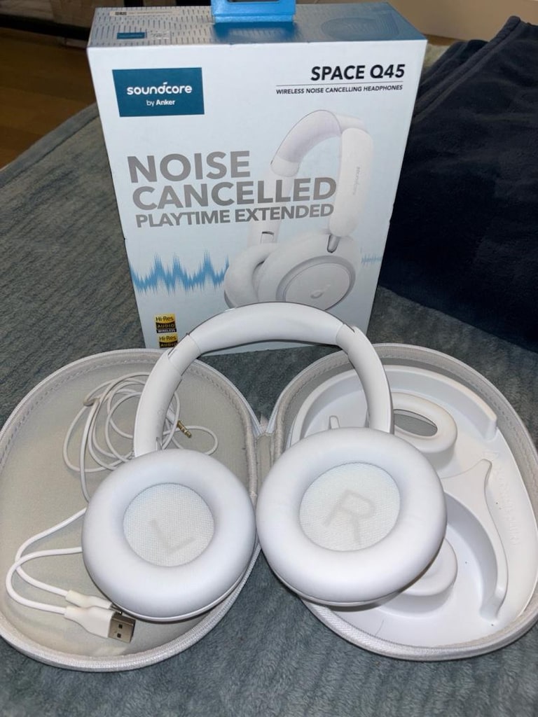 Anker Soundcore Space Q45 ANC Bluetooth Kulaklık – Kutulu, Temiz, DJ K - 3