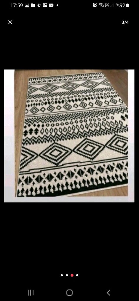 BU GÜNLÜK BU FİYATTAN BAHARİYE ETNİK HALI 130x260 cm - 3
