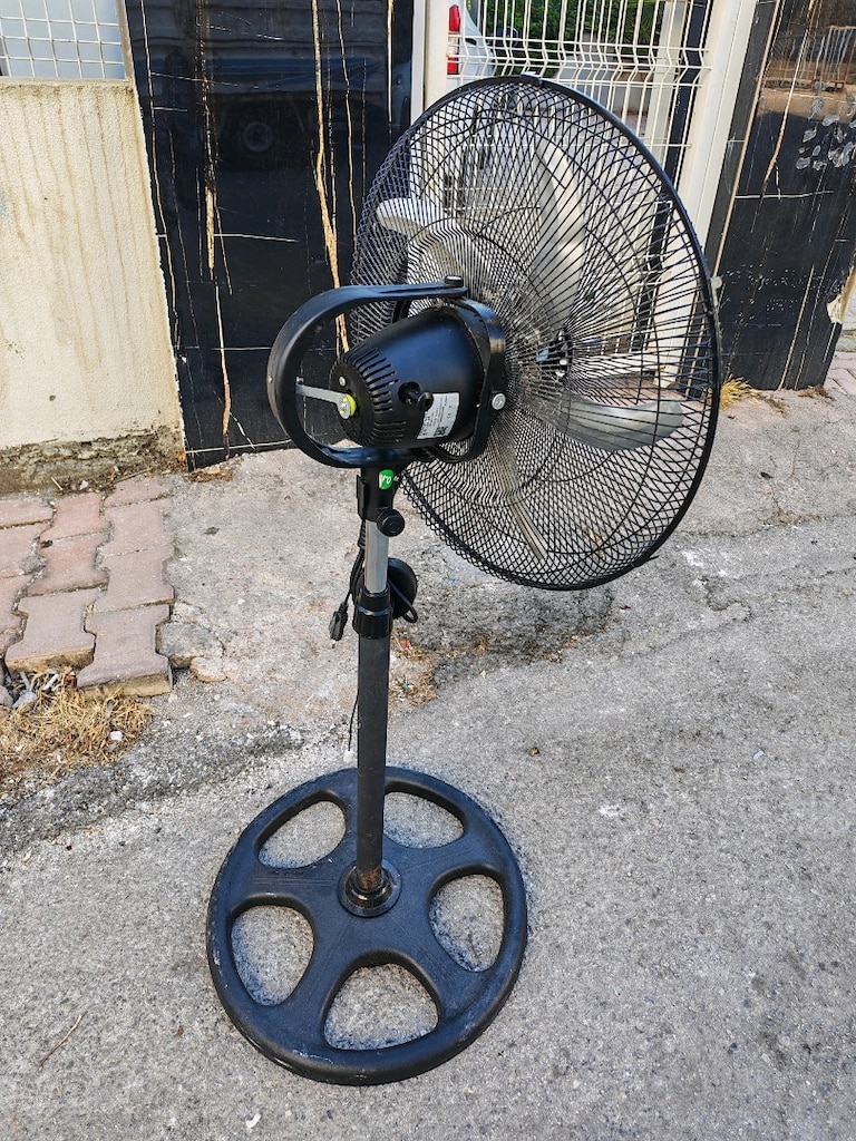 85 watt sarhoşkafa rüzgar vantilatör vantiratör fan metal pervane - 4