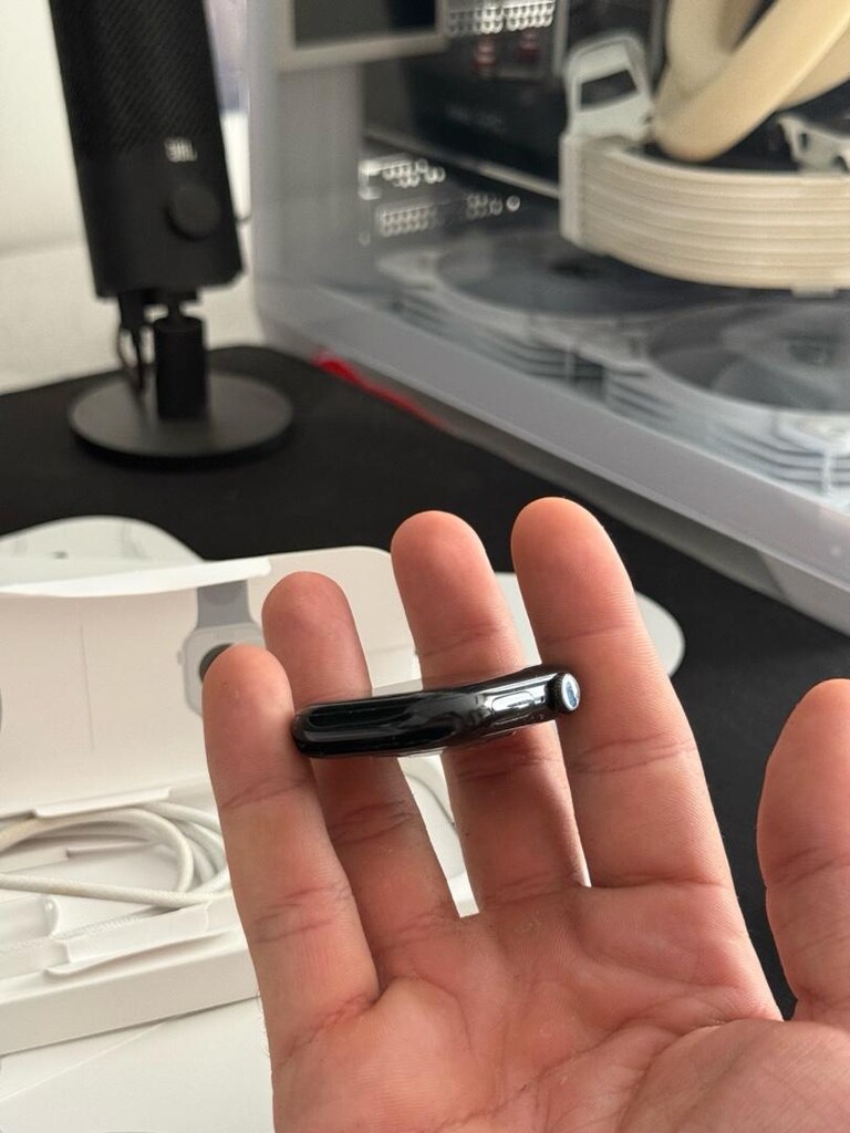 Apple Watch Series 10 46mm ÇELİK KASA Jet Black GPS - 7
