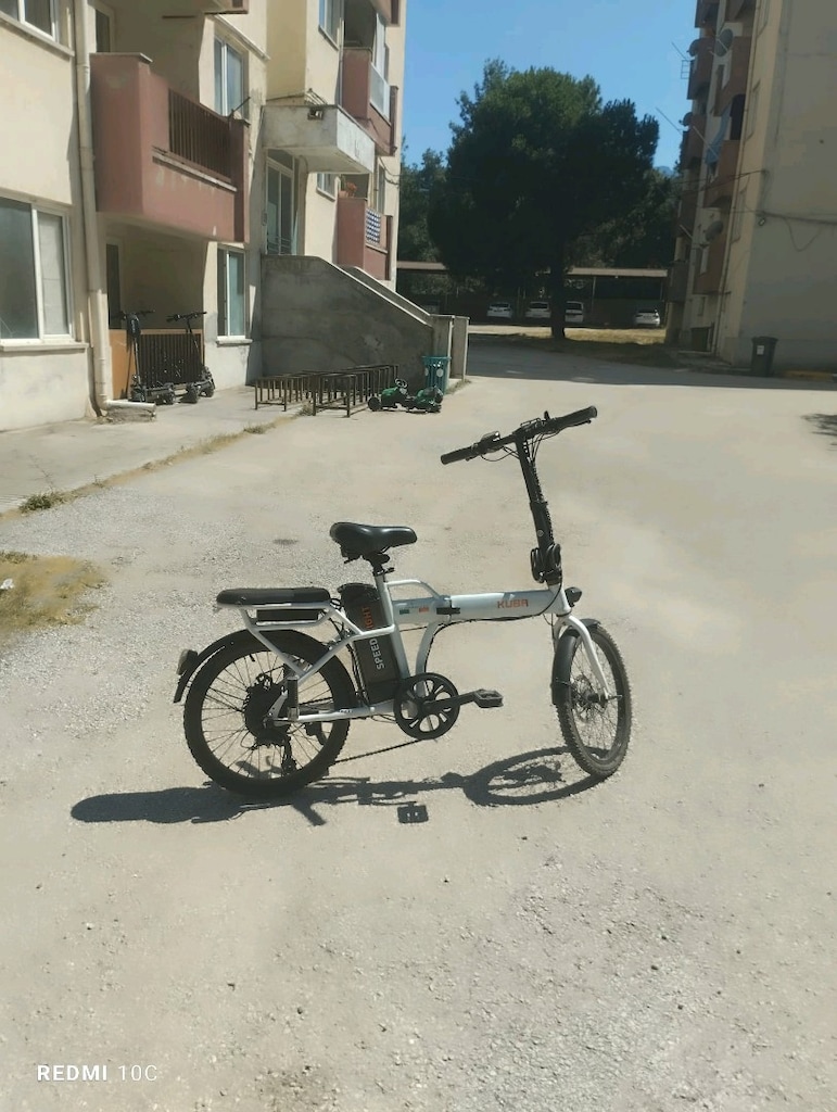 Küba Speed Light Katlanabilir Elektrikli Bisiklet - 5