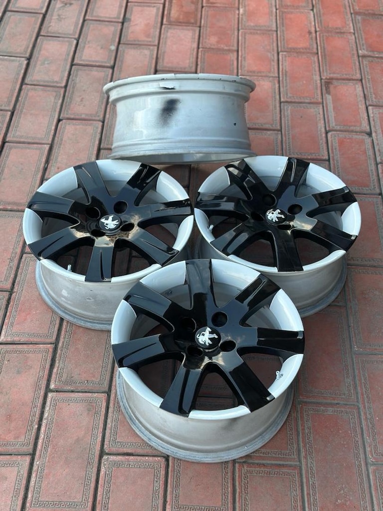 16 inç 4x108 orjinal Pejo jant takımı hatasız - 4