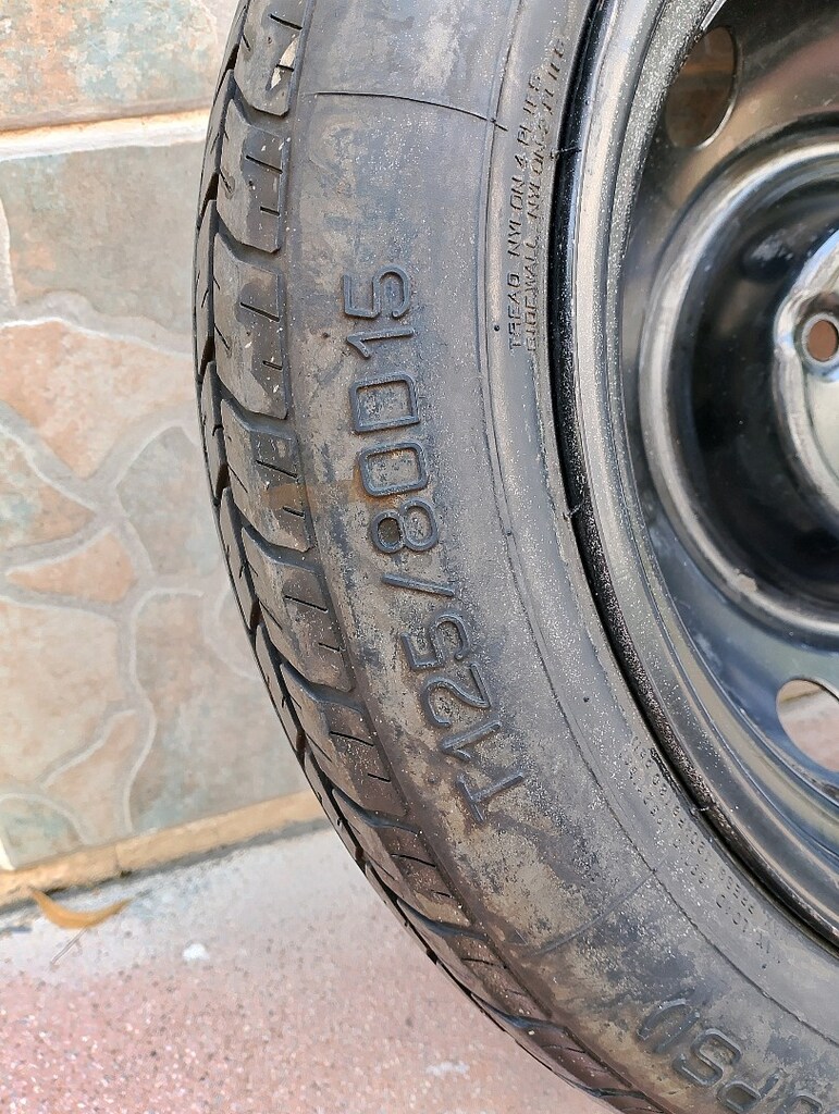 İNCE STEPNE 125/80/15 INCH CANT 4 X 100 - 7