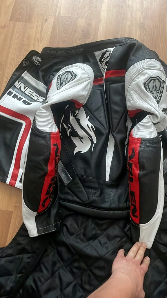 Az kullanılmış Arlen ness deri mont 48 beden dainese eldiven jean - 5