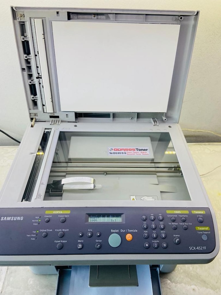 Yazıcı Samsung 4521 fotokopi tarayacı faks 3 Bin sayfa çıktı alıyor - 7
