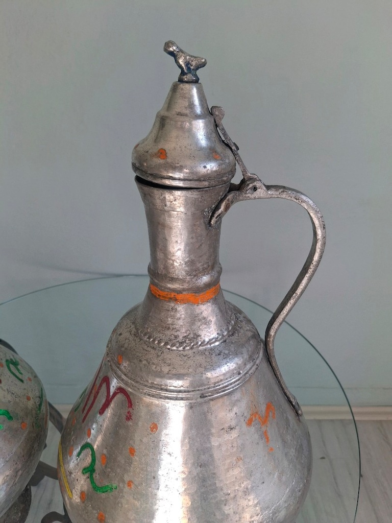 osmanlı bakır ibrik - 4