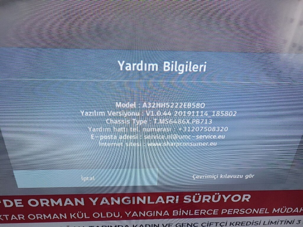 satilik sharp smart tv 32 inc 82 ekran - 2