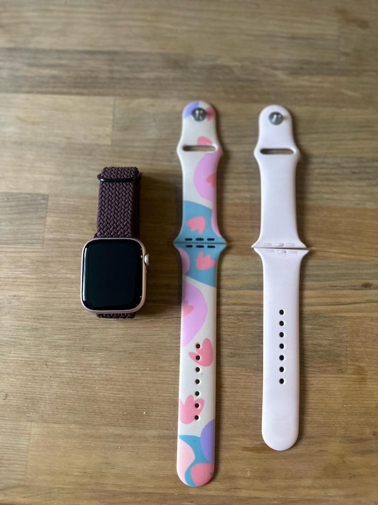 apple watch series 9 45mm pink alüminyum kasa - 3