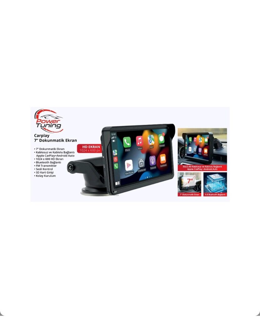 Power Tuning Car Play Multimedia Ekran - 2