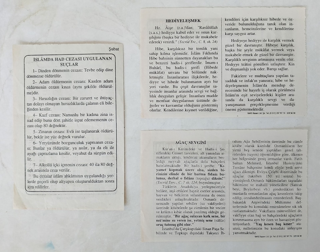 Takvim Yaprağı Doğum Günü Hatıra Hediye Hepsi 100 TL - 4