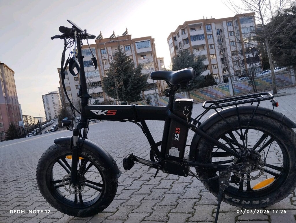 son fiyat pazarliksizACİL SATILIK ELEKTRİKLİ BİSİKLET RKS xs-25!!! - 3