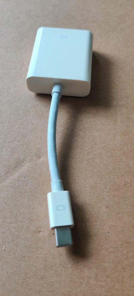 Apple Mini DisplayPort - VGA Adaptörü (Model: A1307). Orijinal. - 3