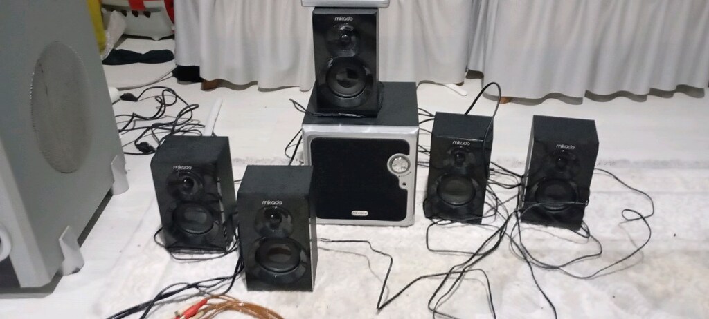 PRİNHA 5+1 KUMANDALİ SES SİSTEMİ 130 WAT - 4