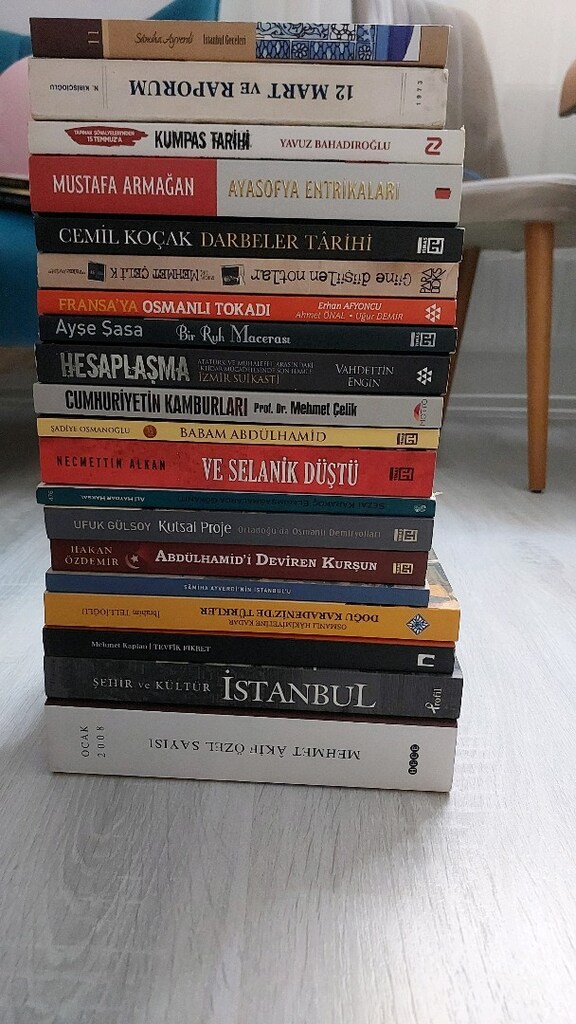 Toplu veya Tek Tek Kitap Dergi - 3