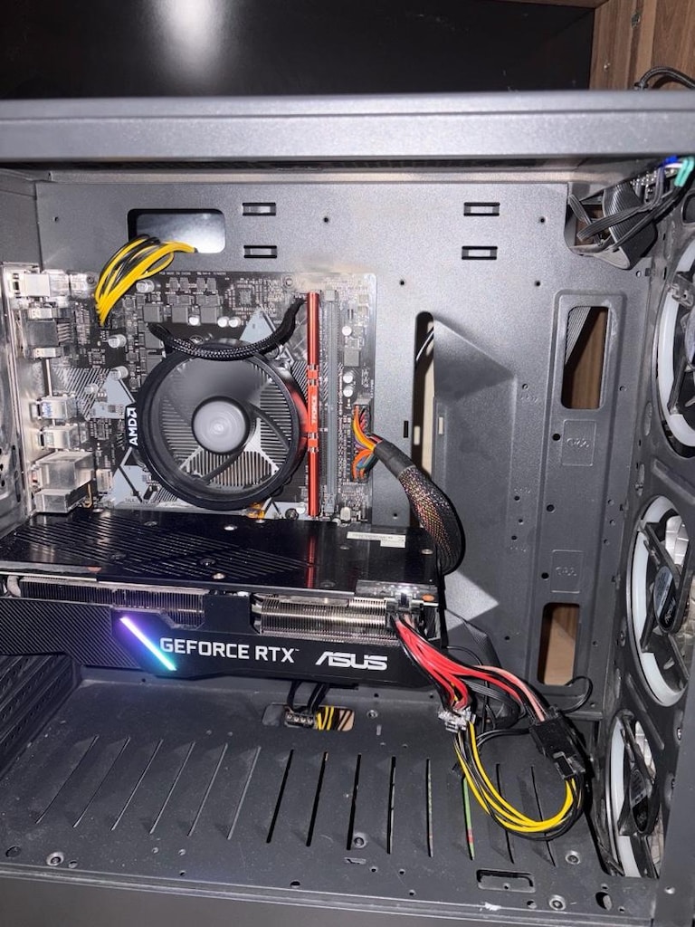 monitörlü rtx 2070 ryzen 5 3600 sıvı soğutmalı oyun bilgisayarı - 2