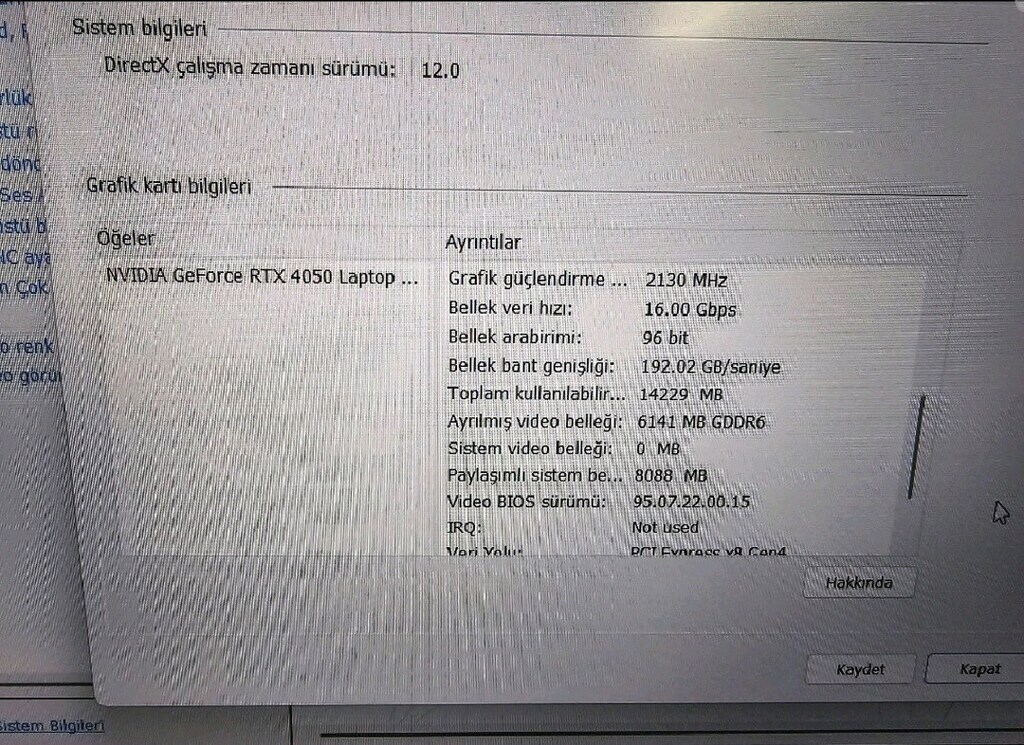 LENOVO LOQ RTX 4050’Lİ GAMING LAPTOP - 6