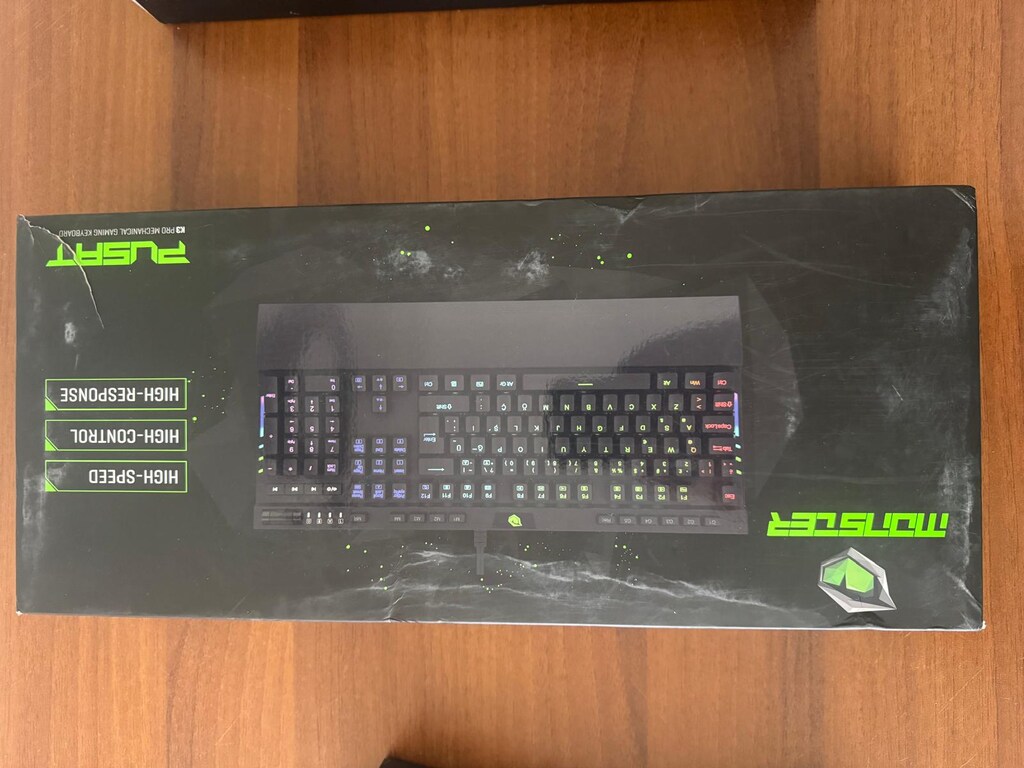 MONSTER KUTULU AZ KULLANILMIŞ KLAVYE SOĞUTUCU RGB MOUSE PAD VE XL PAD - 2