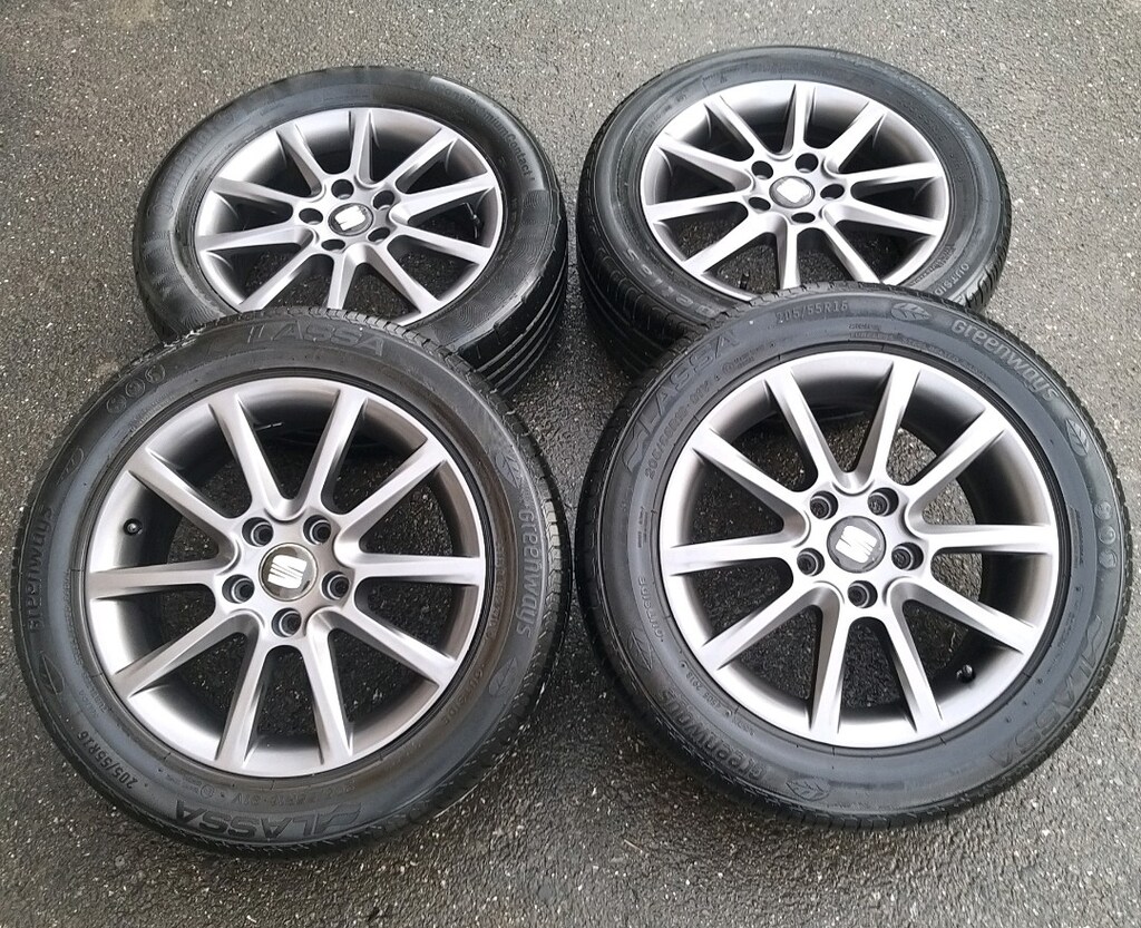 205 55 16 ORJİNAL JANT LASTİK TAKIMI JETTA CADDY GOLF AUDİ PASSAT - 3
