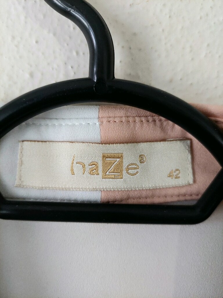 HAZE renk bloklu şeffaf Gömlek tunik - 7