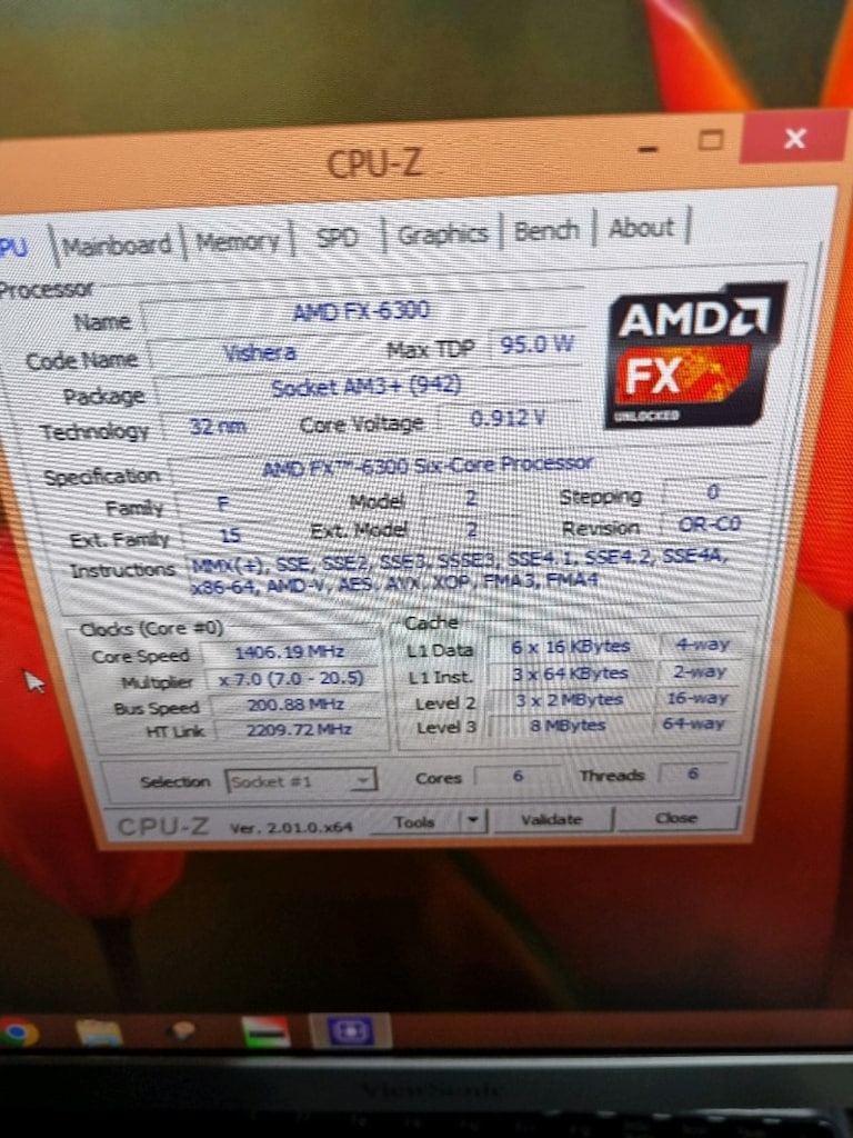 SATILIK ASUS AM3 ANAKART FX 6100 İŞLEMCİ 8 GB REM - 5