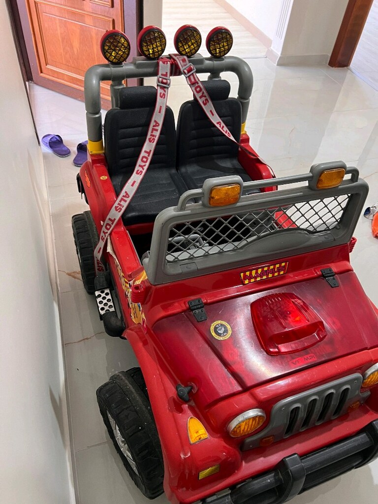 12 volt çift motorlu 12 amper akülü araba - 3