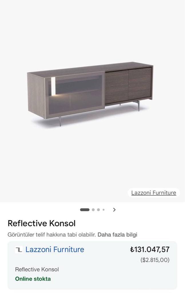 LAZZONİ MARKA KONSOL
