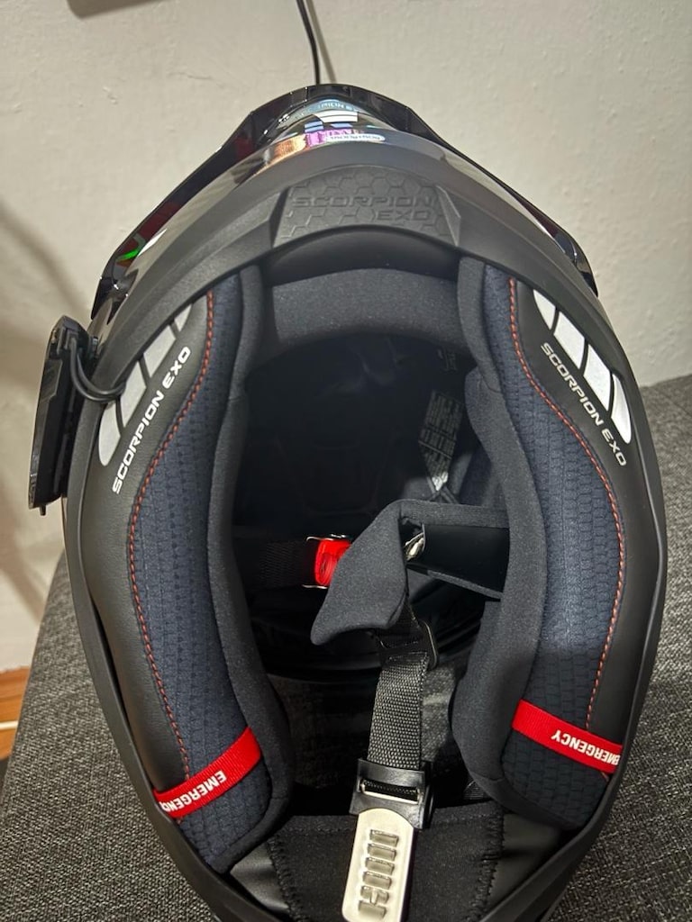 Scorpion Exo 1500-Air Sleek Kapalı Motosiklet Kaskı - 5